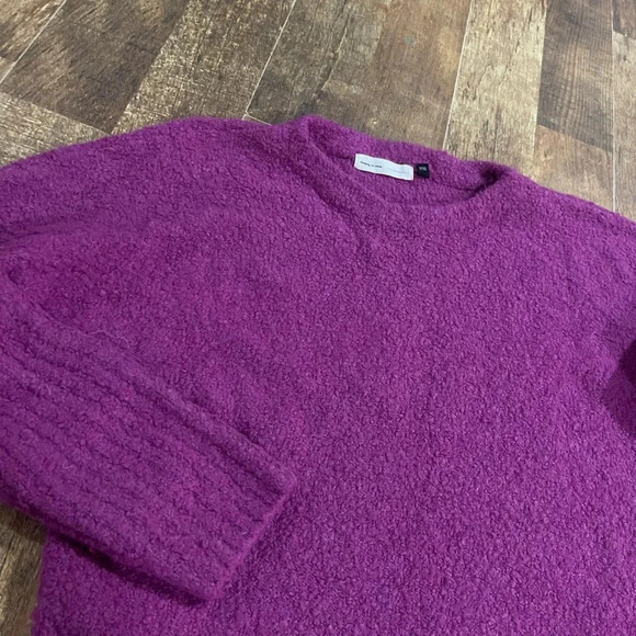 Anthropologie Sleeping On The Snow Pink Merino Wool/Alpaca Sweater - Picture 7 of 8